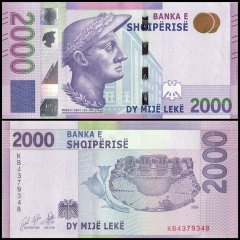 Albania 2,000 Leke Banknote, 2020, P-79, UNC
