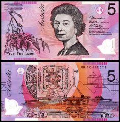 Australia 5 Dollars Banknote, 2006, P-57d, UNC, Polymer