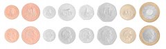 Jersey 1 Penny - 50 Pence & 1 - 2 Pounds, 8 Piece Coin Set, 1998-2014, Mint