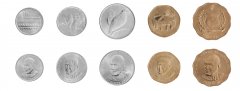 Samoa 10 Sene - 2 Tala 5 Pieces - PCS Coin Set, 2011, KM # 168 - 178, Mint