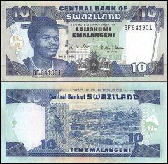 Swaziland 10 Emalangeni Banknote, 2006, P-29c, UNC