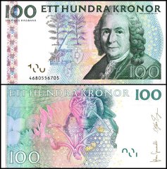 Sweden 100 Kronor Banknote, 2014, P-65c.5, UNC