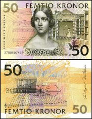 Sweden 50 Kronor Banknote, 2003, P-62b, UNC