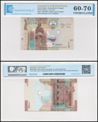 Kuwait 1/4 Dinar Banknote, 2014 ND, P-29, UNC, TAP 60-70 Authenticated