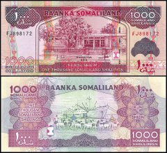 Somaliland 1,000 Shillings Banknote, 2014, P-20c, UNC