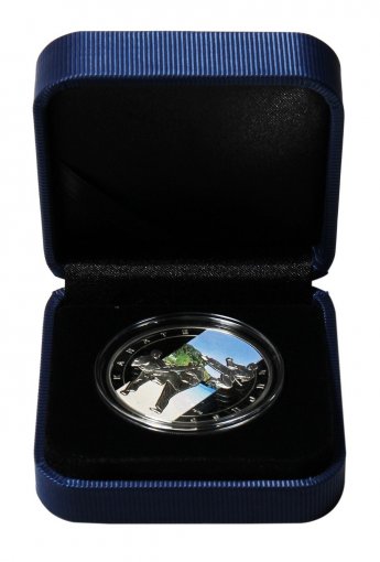 Armenia 1,000 Dram Silver Coin, 2012, KM #255, Mint, Martial Arts, Artificial Gates