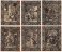 Artern 50 Pfennig 6 Pieces Notgeld Set, 1921, Mehl #46.3, UNC