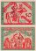 Magdeburg 50 Pfennig 4 Pieces Notgeld Set, 1921, Mehl #857, UNC