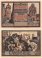 Gransee 25 Pfennig - 1.75 Mark 5 Pieces Notgeld Set, 1921 ND, Mehl #465.1a, UNC