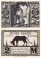 Paderborn 25 Pfennig - 2 Mark 5 Pieces Notgeld Set, 1921, Mehl #1043.4, UNC