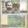 Armenia 5,000 Dram Banknote, 2012, P-56, UNC