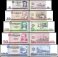 East Germany 5 - 100 Mark 5 Piece Full Set, 1971-1975, P-27a-31a, UNC