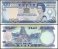 Fiji 20 Dollars Banknote, 1988, P-88a, UNC, Queen Elizabeth II, Signature S. Siwatibau