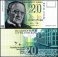 Finland 20 Markkaa Banknote, 1993, P-122a.6, UNC