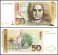 Germany Federal Republic 50 Deutsche Mark Banknote, 1989, P-40az, UNC, Replacement