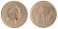 Guernsey 1 Pound 9.5g Nickel Brass Coin, 2001, KM # 110, Mint, Queen Elizabeth II