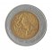 Mexico 5 Pesos Coin, 2008, KM #903, Mint, Commemorative, Ricardo Magon, Coat of Arms