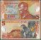 New Zealand 5 Dollars Banknote, 2014, P-185c, UNC