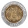 Bolivia 15 g Bi-Metallic Coin, 2009, Mint,Revolucion por la Independencia,La Paz