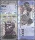 Venezuela 500-100,000 Bolivar Fuerte 7 Pieces Banknote Set, 2007-2017, P-94-100, Used