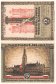 Hamburg 50 Pfennig - 1 Mark 3 Pieces Notgeld Set, 1921, Mehl # 539.3, UNC