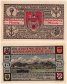 Koenigswinter 25-75 Pfennig 3 Pieces Notgeld Set, 1921, Mehl #731.1 UNC