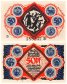 Bielefeld 50 Pfennig 6 Pieces Notgeld Set, 1921, Mehl #103.5a, UNC
