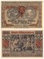Muehlberg 10-50 Pfennig 3 Pieces Notgeld Set, 1921, Mehl #903, UNC