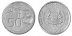 Singapore 5 Cents-1 Dollar, 5 Pieces Coin Set, 2013-2014, KM #314-348, Mint