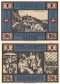 Hessisch Oldendorf 25 Pfennig - 1 Mark 4 Pieces Notgeld Set, 1921, Mehl #606.1-606.2, UNC