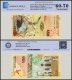 Bermuda 50 Dollars Banknote, 2009, P-61A, UNC, TAP 60-70 Authenticated