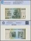 Zimbabwe 50 Million Dollars Banknote, 2008, P-79a.1, UNC, TAP Authenticated