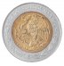 Mexico 5 Pesos Coin, 2008, KM #898, Mint, Commemorative, Francisco Javier Mina, Coat of Arms