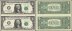 United States of America - USA 1 Dollar Banknote, 2013, P-537, UNC, Limited Edition Banknote Folder, 2 Pieces Uncut Sheet