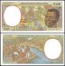 Central African States - Chad 1,000 Francs Banknote, 2000, P-602Pg, UNC