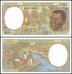 Central African States - E. Guinea 1,000 Francs Banknote, 2000, P-502Nh, UNC