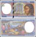 Central African States -Congo 10,000 Francs Banknote, 2000, P-105Cf, UNC