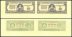 Dominican Republic 50 Centavos Oro, 1961, P-90s, Used, Specimen, 2 Piece Uncut Sheet