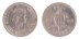 Fiji 6 Pence Silver Coin, 1965, KM #19, XF-Extremely Fine, Queen Elizabeth II, Turtle
