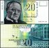 Finland 20 Markkaa Banknote, 1993, P-122a.6, UNC