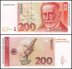 Germany 200 Deutsche Mark Banknote, 1989, P-42, UNC, Series AG