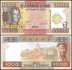 Guinea 1,000 Francs Banknote, 2010, P-43, UNC
