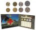 Guyana 1 - 25 Cents Nickel Brass/CuNi, 4 Piece Coin Set, 1990-92, Mint