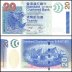 Hong Kong 20 Dollars Banknote, 2003, P-291, Standard Chartered Bank, UNC