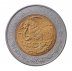 Mexico 5 Pesos Coin, 2010, KM #925, Mint, Commemorative, Vicente Gurrero, Coat of Arms