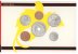 Papua New Guinea 1 Toea-1 Kina, 6 Pieces Coin Set, 1995, KM #1-6, Mint