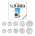 Saudi Arabia 5-100 Halala, 5 Pieces Coin Set, 1988 (AH1408), KM #61-65, Mint