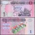 Libya 1 Dinar Banknote, 2013, P-76, UNC