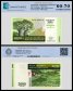 Madagascar 2,000 Ariary Banknote, 2007, P-93a, UNC, Commemorative, TAP 60-70 Authenticated