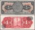 Mexico 1 Peso Banknote, 1967, P-59J, UNC, Series BDL